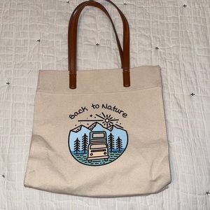 Canvas Tote Bag “Back to Nature”